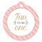 Big Dot of Happiness 1st Birthday Girl - Fun to be One - First Birthday Party Favor Gift Tags (Set of 20)